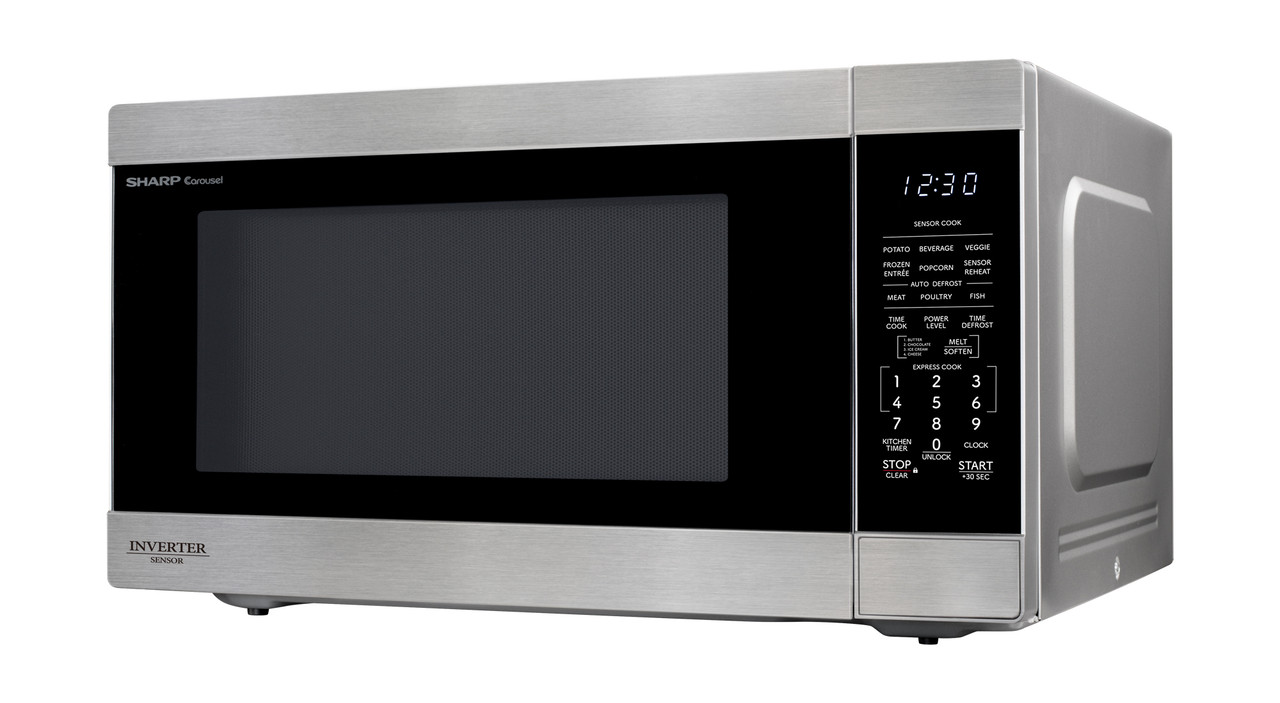 2.2 Cu. Ft. 1200w Stainless Steel Countertop Microwave Oven With Inverter Technology view 2