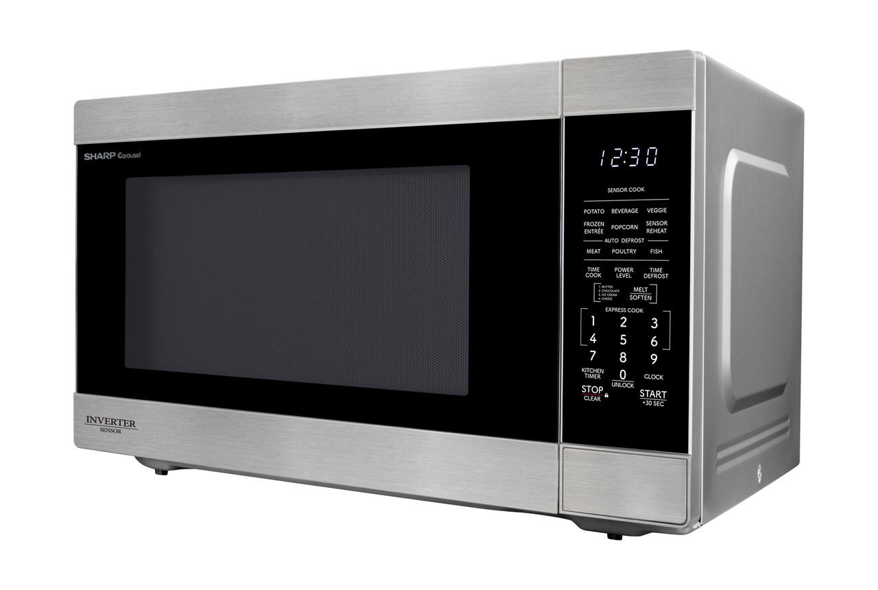 2.2 Cu. Ft. 1200w Stainless Steel Countertop Microwave Oven With Inverter Technology view 5