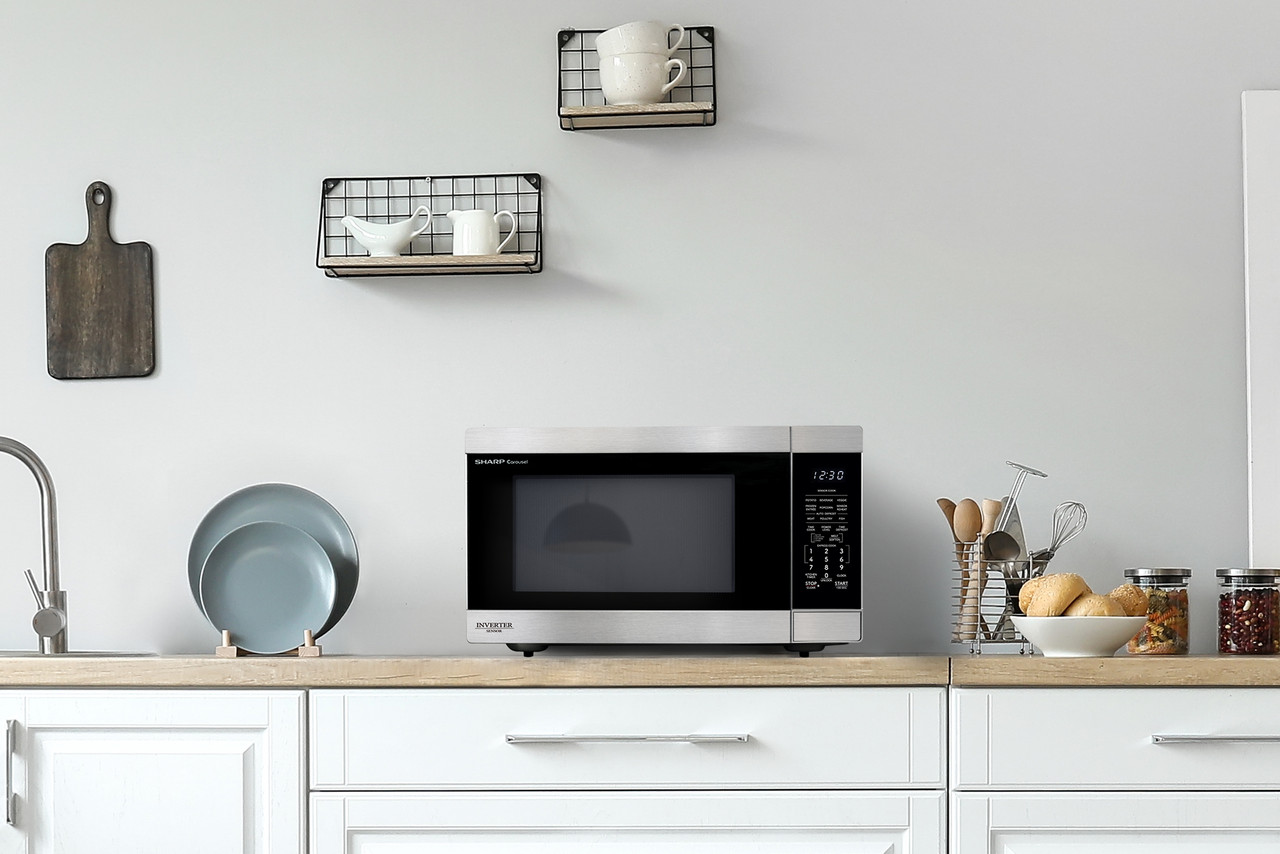 2.2 Cu. Ft. 1200w Stainless Steel Countertop Microwave Oven With Inverter Technology view 7
