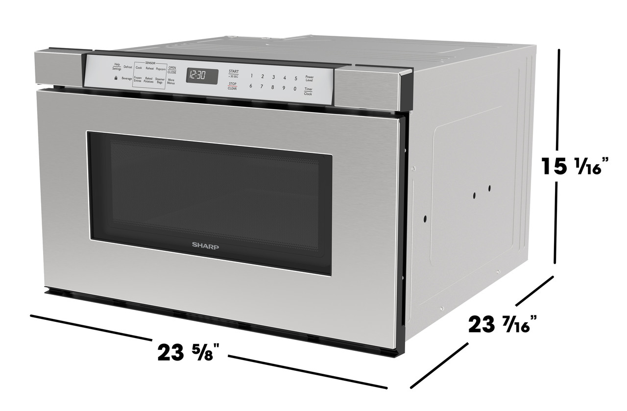 24 In. 1.2 Cu. Ft. Built-in Microwave Drawer™ Oven In Stainless Steel view 19
