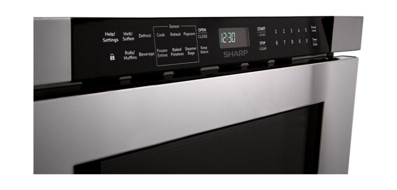 24 In. 1.2 Cu. Ft. Built-in Stainless Steel Microwave Drawer Oven view 3