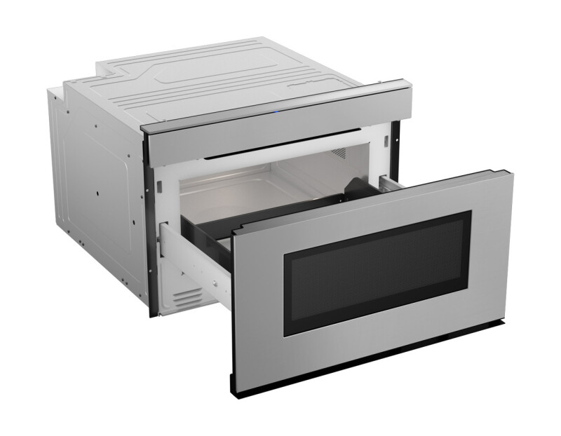 24 In. 1.2 Cu. Ft. 950w Stainless Steel Smart Easy Wave Open Microwave Drawer Oven view 5