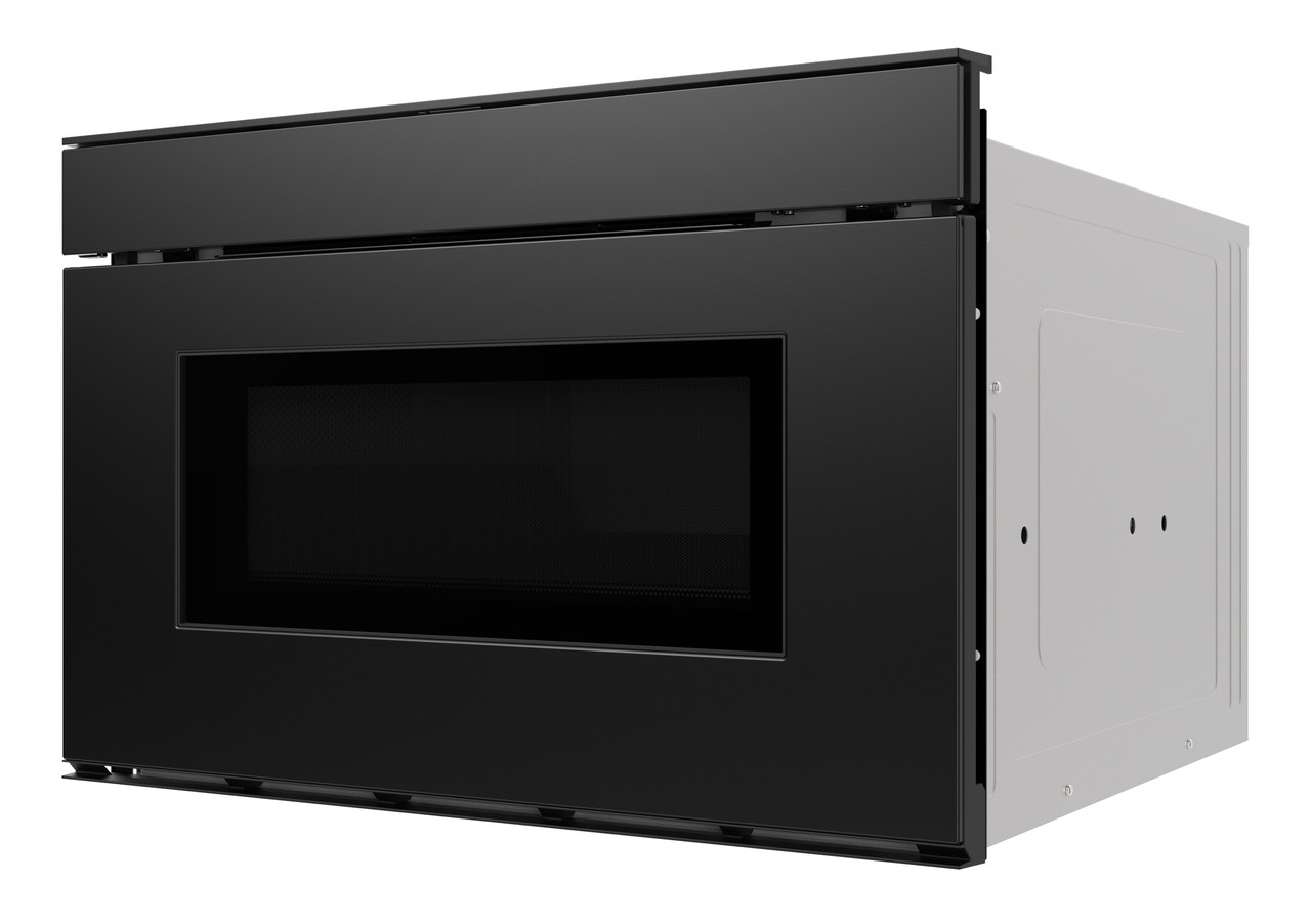24 In. 1.2 Cu. Ft. Deco Series Built-in Smart Microwave Drawer™ Oven With Easy Wave Open In Black SMD2479MB