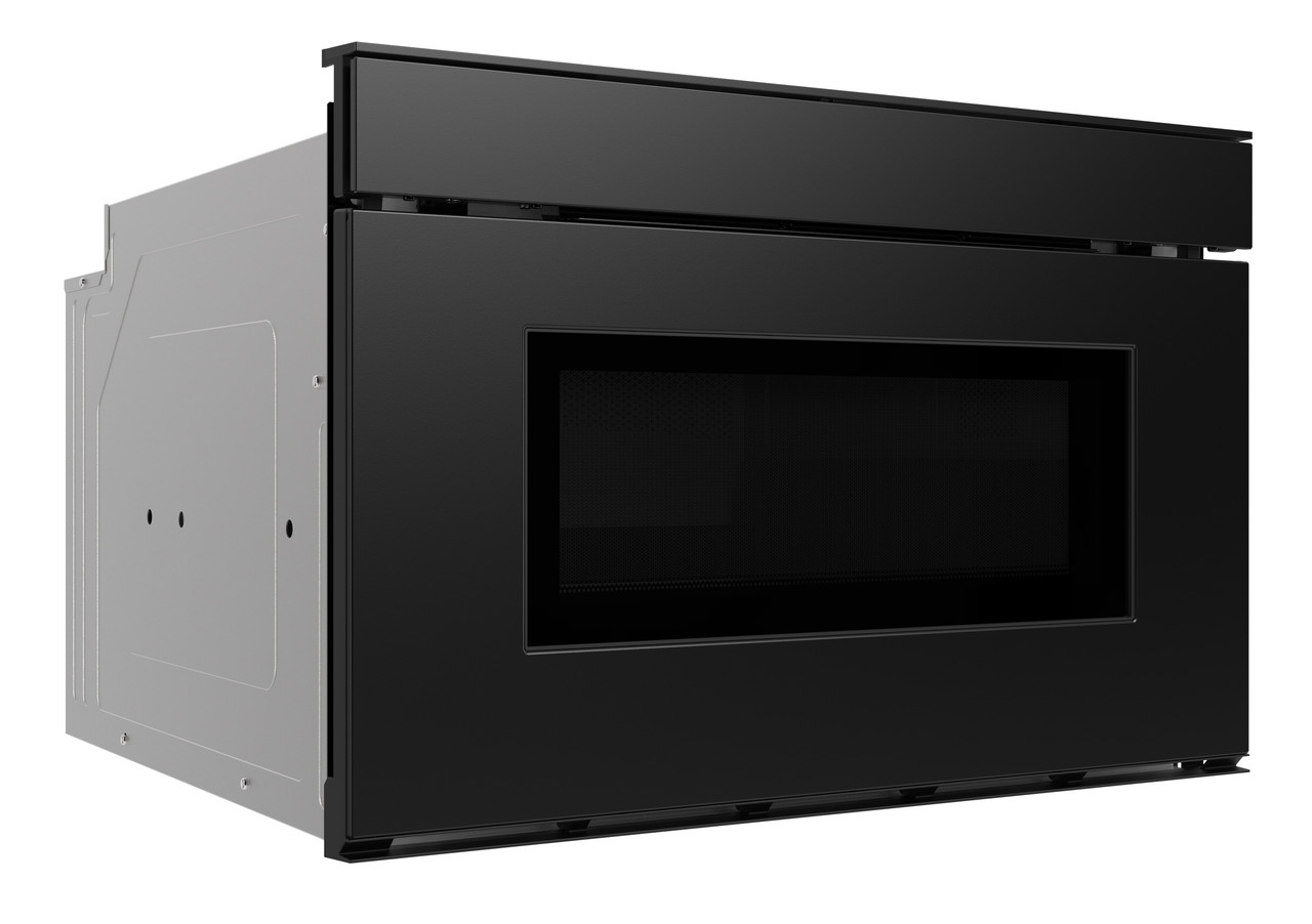 24 In. 1.2 Cu. Ft. Deco Series Built-in Smart Microwave Drawer™ Oven With Easy Wave Open In Black SMD2479MB