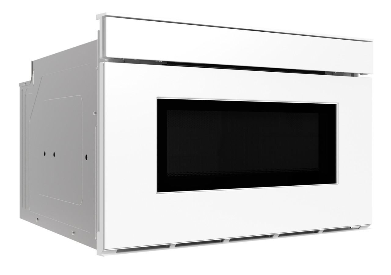 24 In. 1.2 Cu. Ft. Deco Series Built-in Smart Microwave Drawer™ Oven With Easy Wave Open In White SMD2479MW