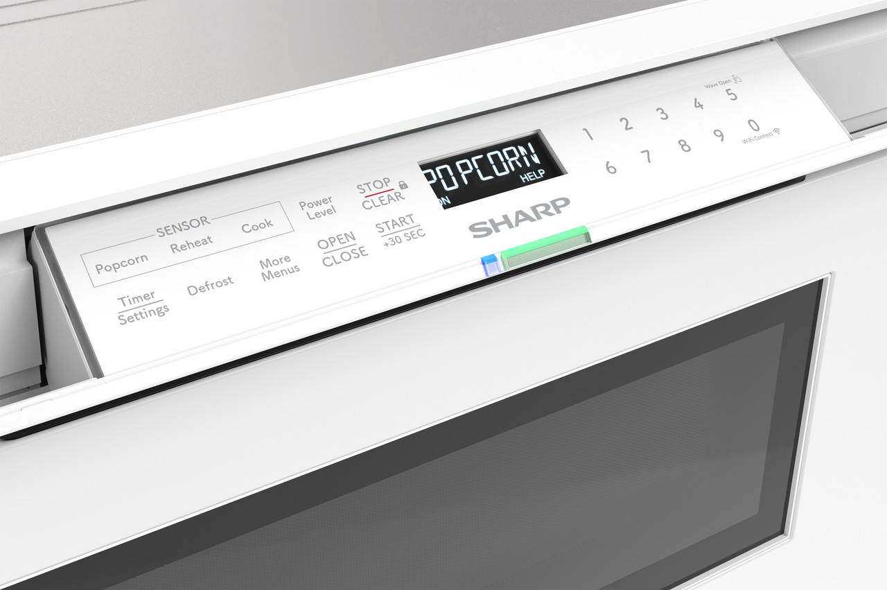 24 In. 1.2 Cu. Ft. Deco Series Built-in Smart Microwave Drawer™ Oven With Easy Wave Open In White SMD2479MW