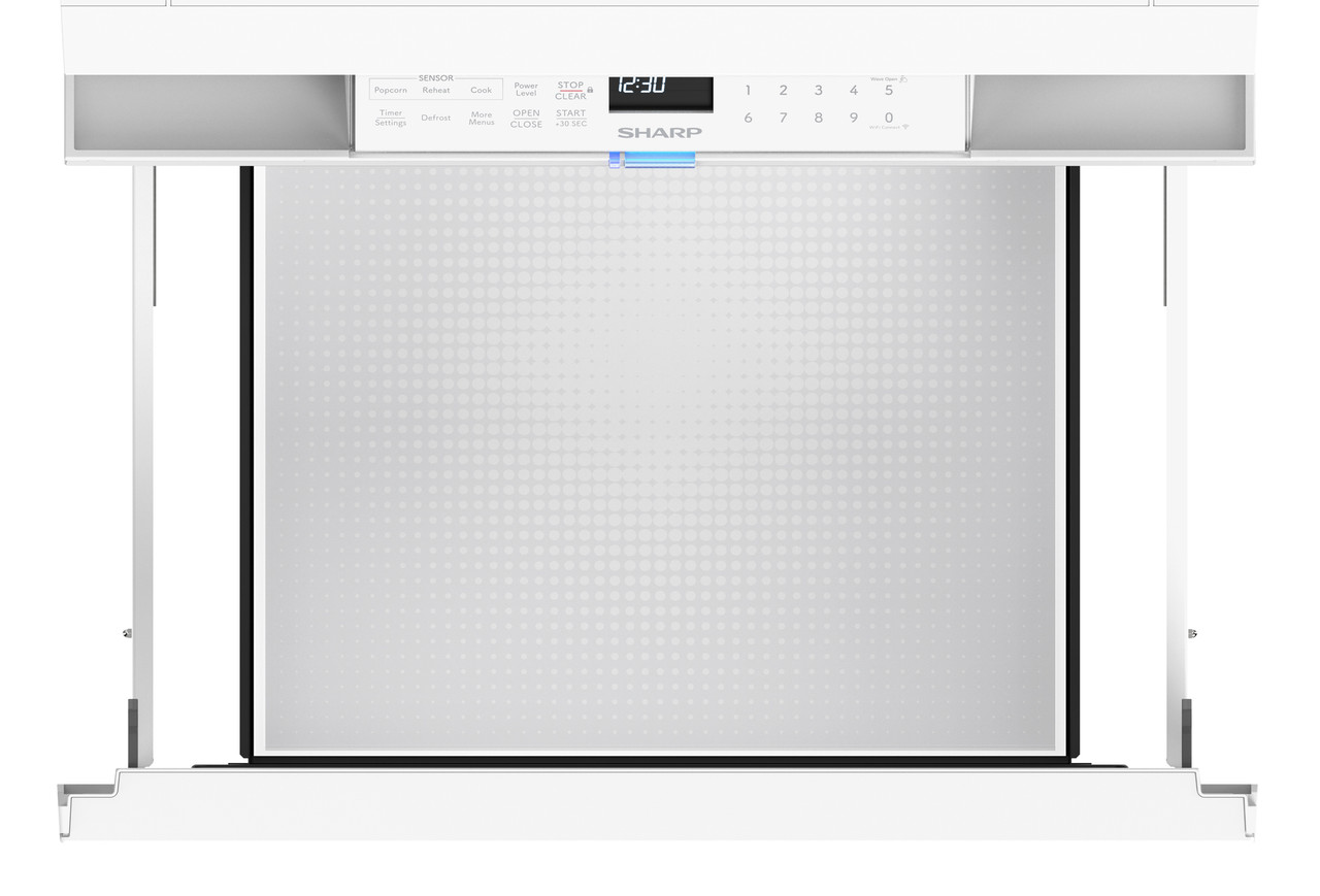 24 In. 1.2 Cu. Ft. Deco Series Built-in Smart Microwave Drawer™ Oven With Easy Wave Open In White SMD2479MW