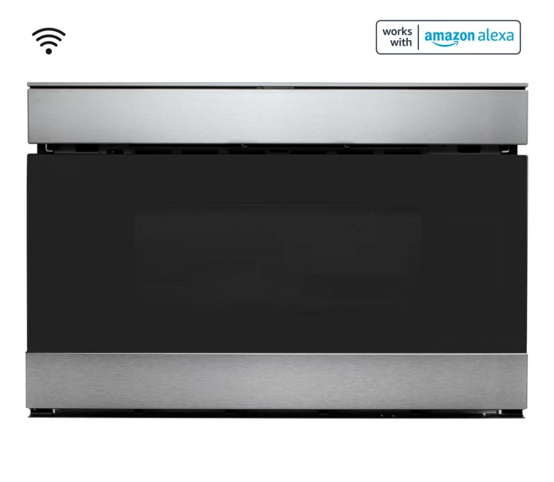 24 in. 1.2 cu. ft. 950W Easy Wave Open Microwave Drawer SMD2480CS