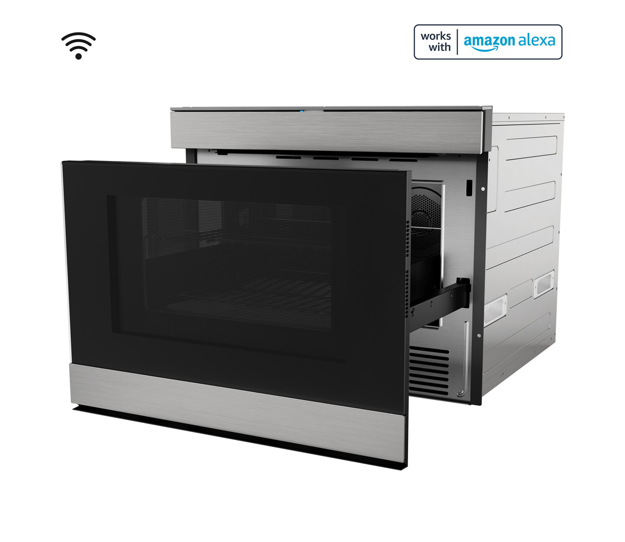 24 In. Built-in Smart Convection Microwave Drawer Oven view 5