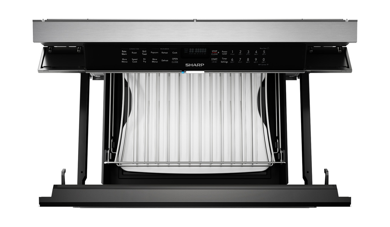 24 In. Built-in Smart Convection Microwave Drawer Oven view 6
