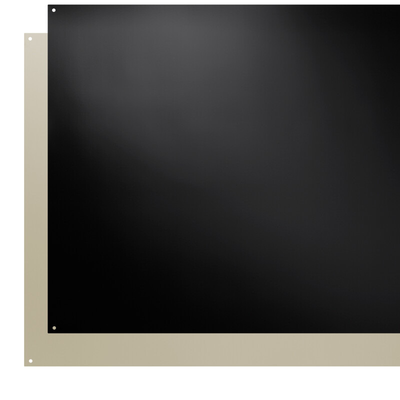 30-Inch wide Backsplash in Reversible Bisque/Black SP300223