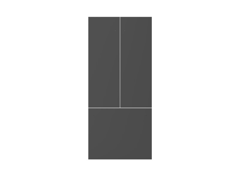 Front Panel Kit  for 36” FRENCH DOOR Refrigerator REF36FDBZPNV/24  Contains 3 Panels SP36FDCV