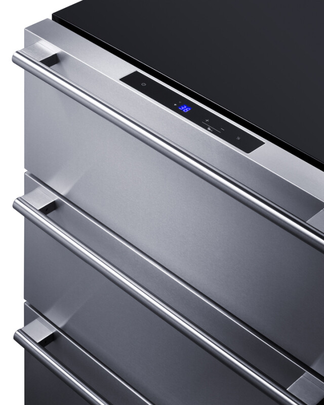 24" Wide Built-In 3-Drawer All-Refrigerator SP6DS3D