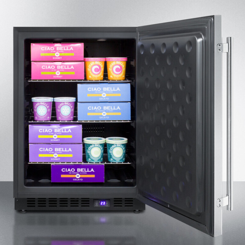 24" Wide Outdoor All-Freezer view 4