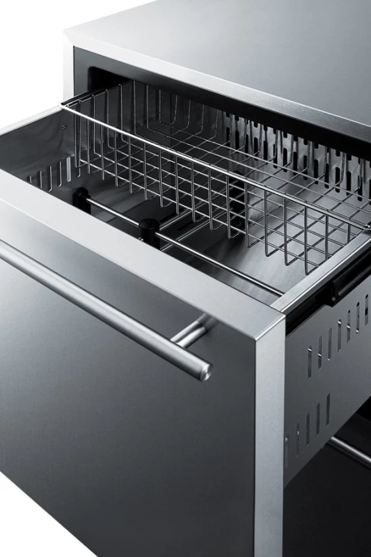 24" Outdoor 2-Drawer All-Freezer view 3