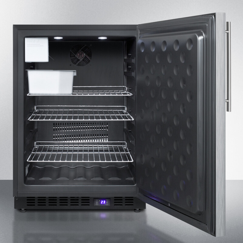 24" Wide Outdoor All-Freezer With Icemaker SPFF51OSCSSHVIM