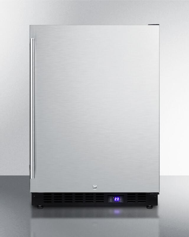 24" Wide Outdoor All-Freezer With Icemaker SPFF51OSCSSIM
