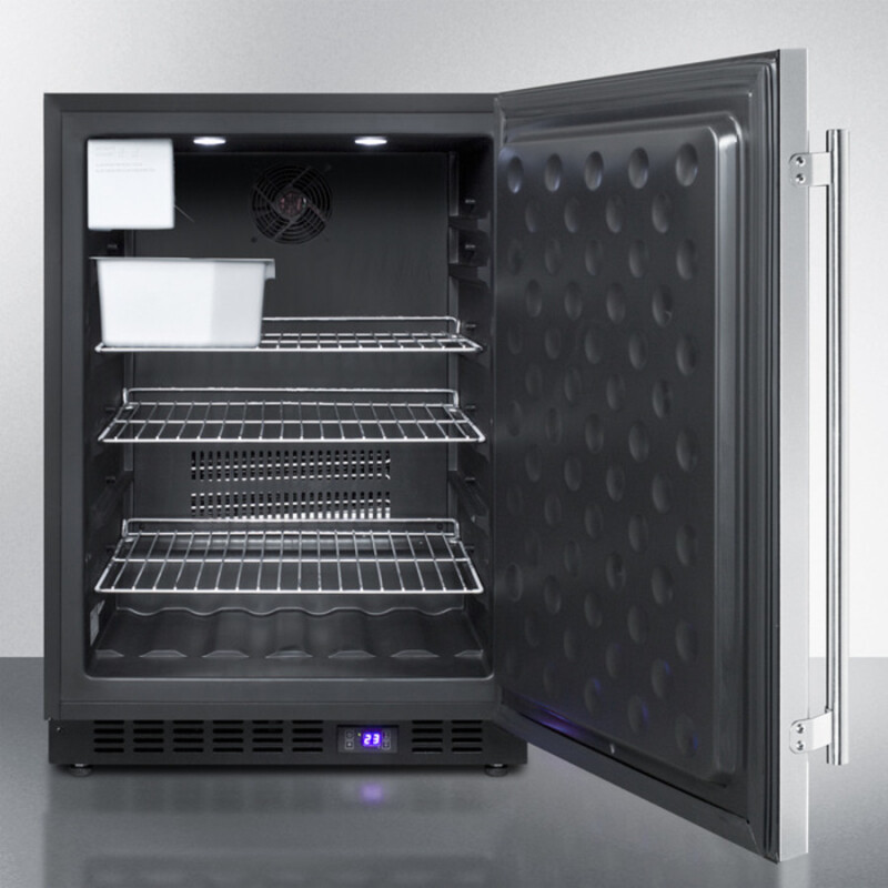 24" Wide Outdoor All-Freezer With Icemaker SPFF51OSIM