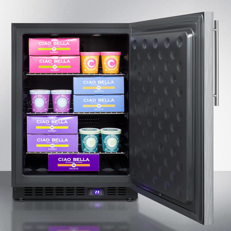 24" Wide Outdoor All-Freezer SPFF51OSSSHV