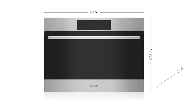 24" E Series Transitional Speed Oven SPO2450TEST