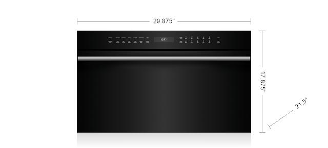 30" M Series Contemporary Speed Oven - Legacy SPO30CMBTH