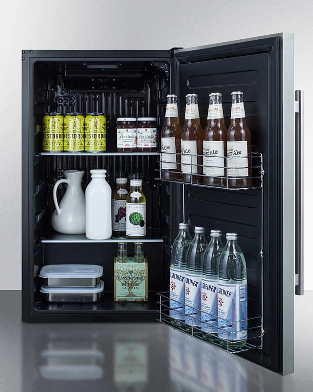 Shallow Depth Outdoor Built-In All-Refrigerator view 3