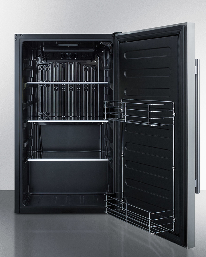 Shallow Depth Outdoor Built-In All-Refrigerator, ADA Compliant SPR196OSADA