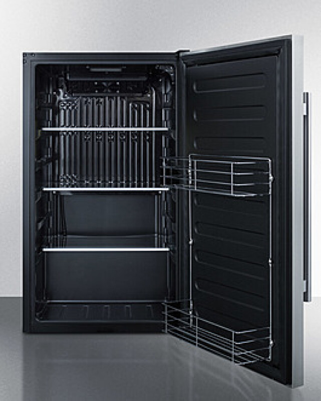 Shallow Depth Outdoor Built-In All-Refrigerator, ADA Compliant SPR196OSADA