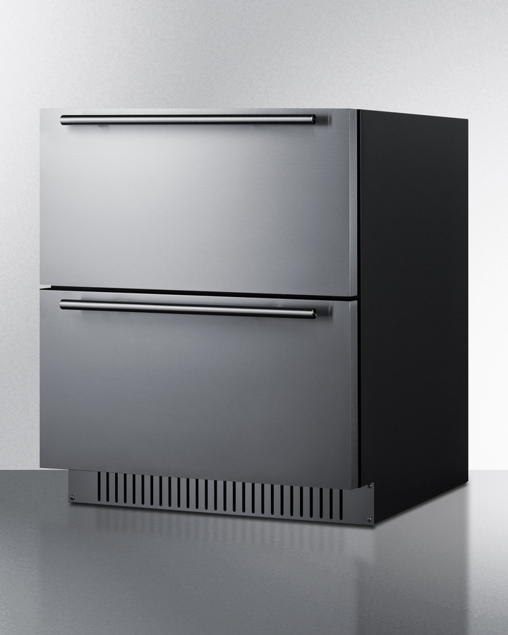 27" Wide 2-Drawer All-Refrigerator, ADA Compliant SPR275OS2DADA