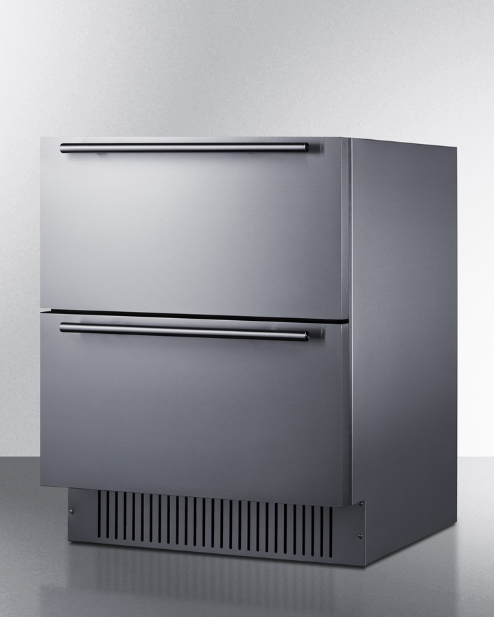 27" Outdoor All-Refrigerator with Dual Zone SPR275OS2DCSS