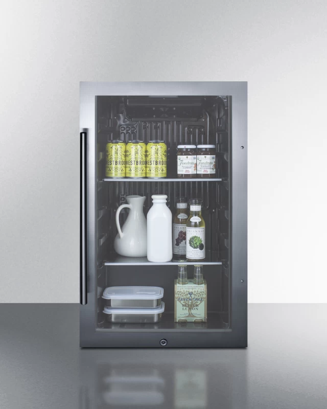 Shallow Depth Indoor/Outdoor Beverage Cooler view 3