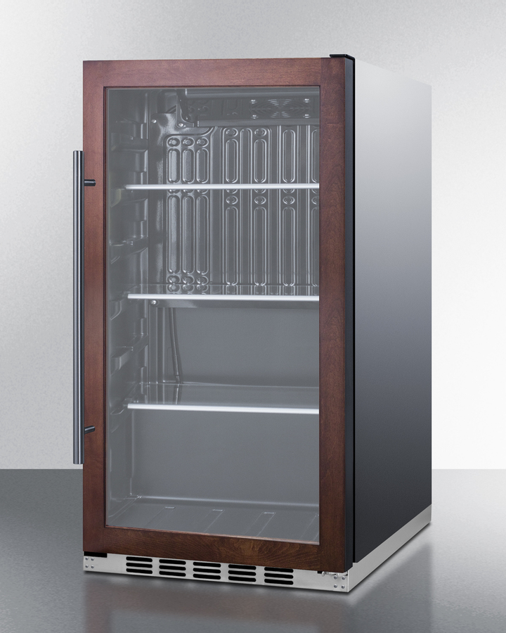 Shallow Depth Indoor/Outdoor Beverage Cooler SPR488BOSCSSPNR