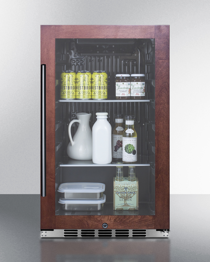 Shallow Depth Indoor/Outdoor Beverage Cooler SPR488BOSCSSPNR