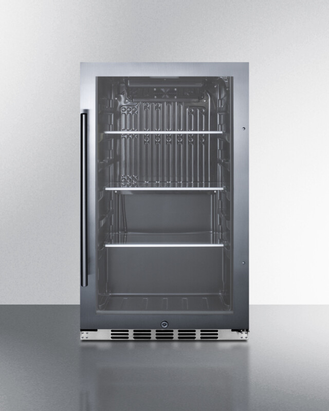Shallow Depth Indoor/Outdoor Beverage Cooler SPR488BOSH34