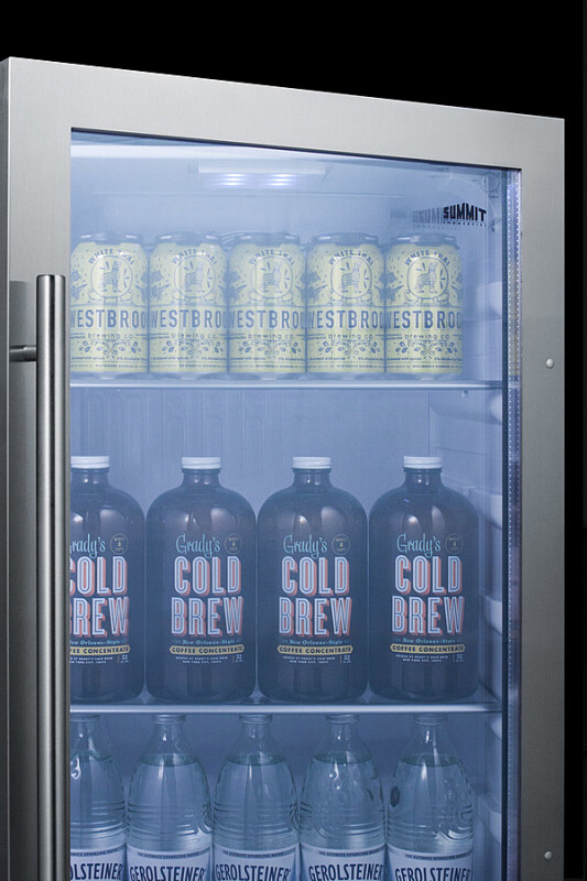 Shallow Depth Indoor/Outdoor Beverage Cooler view 4