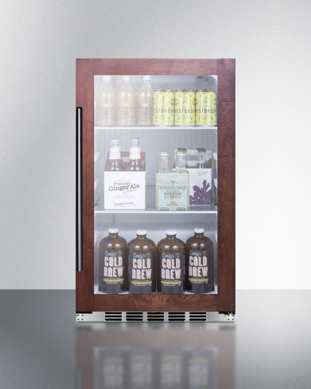 Shallow Depth Indoor/Outdoor Beverage Cooler SPR489OSPNR
