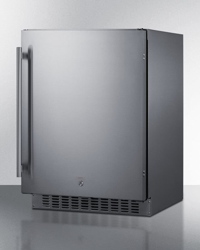 24" Wide Outdoor All-Refrigerator, ADA Compliant SPR618OSADA