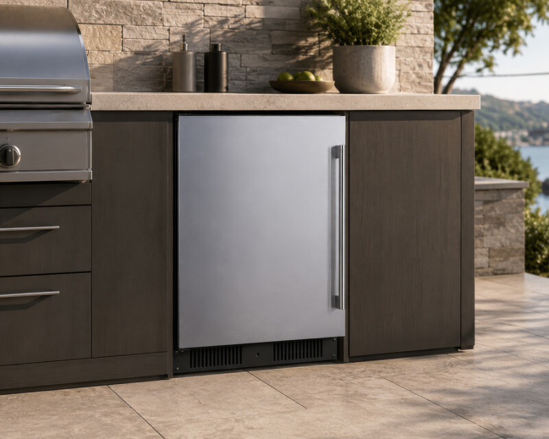 21" Wide Outdoor All-Refrigerator, ADA Compliant SPR621OSLHD