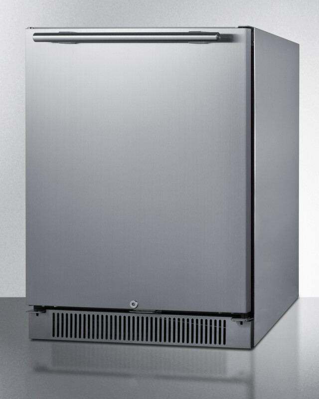 24" Wide Built-In Outdoor All-Refrigerator SPR623OSCSS
