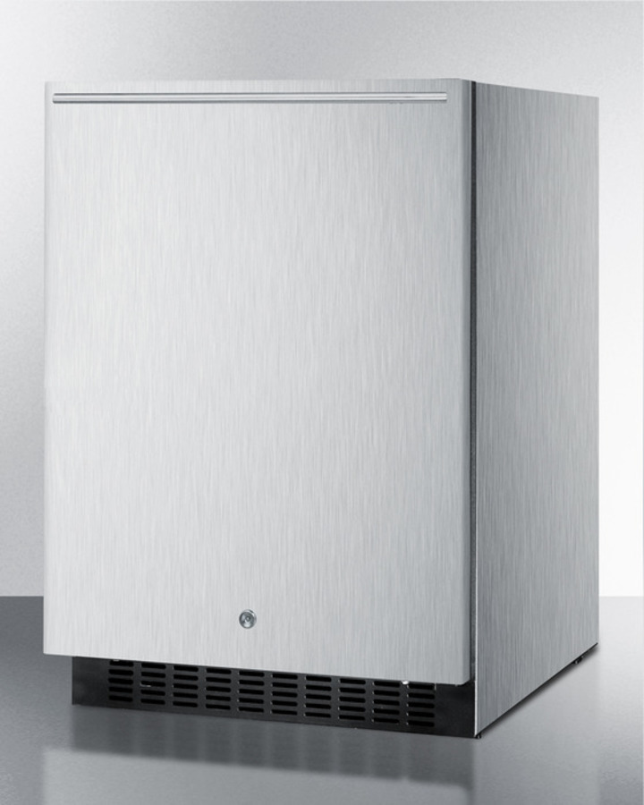 24" Wide Outdoor All-Refrigerator SPR627OSCSSHH