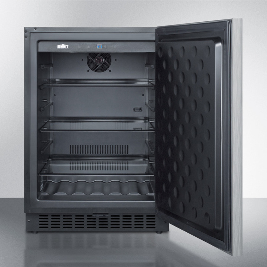 24" Wide Outdoor All-Refrigerator SPR627OSCSSHH