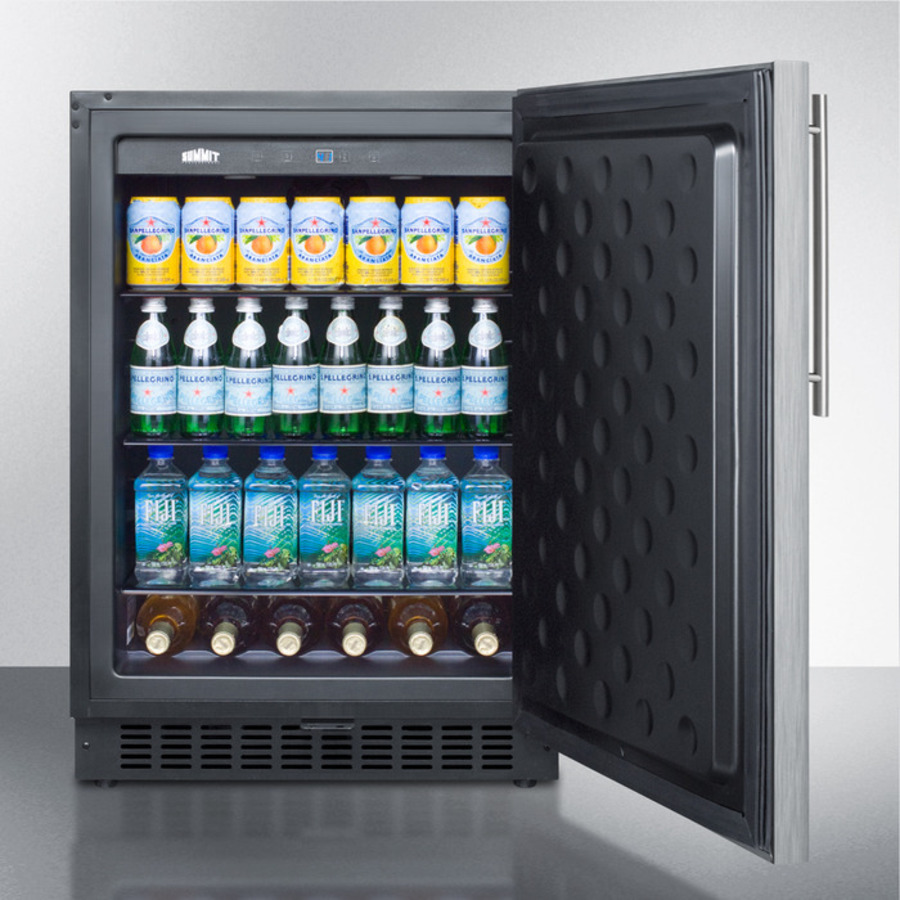 24" Wide Outdoor All-Refrigerator SPR627OSCSSHV
