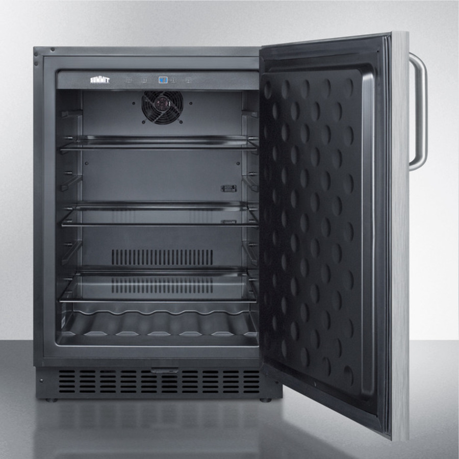 24" Wide Outdoor All-Refrigerator SPR627OSSSTB