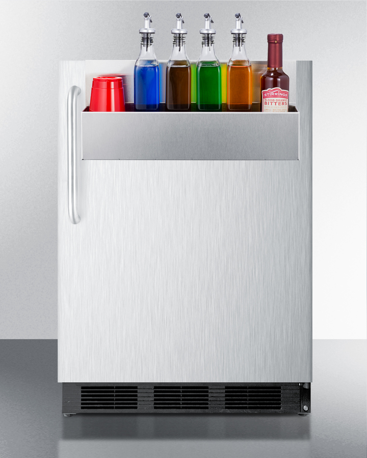 24" Wide Outdoor All-Refrigerator, with Speed Rail SPR7BOSSTSR
