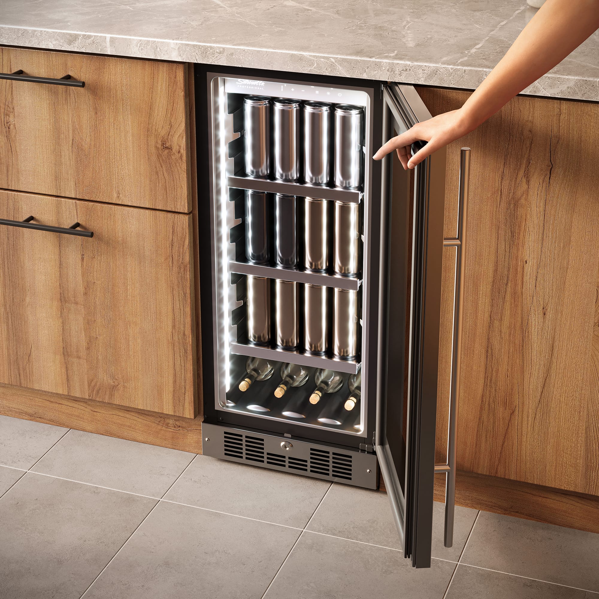 15″ Built-in Beverage Center SPRBC031D1SS