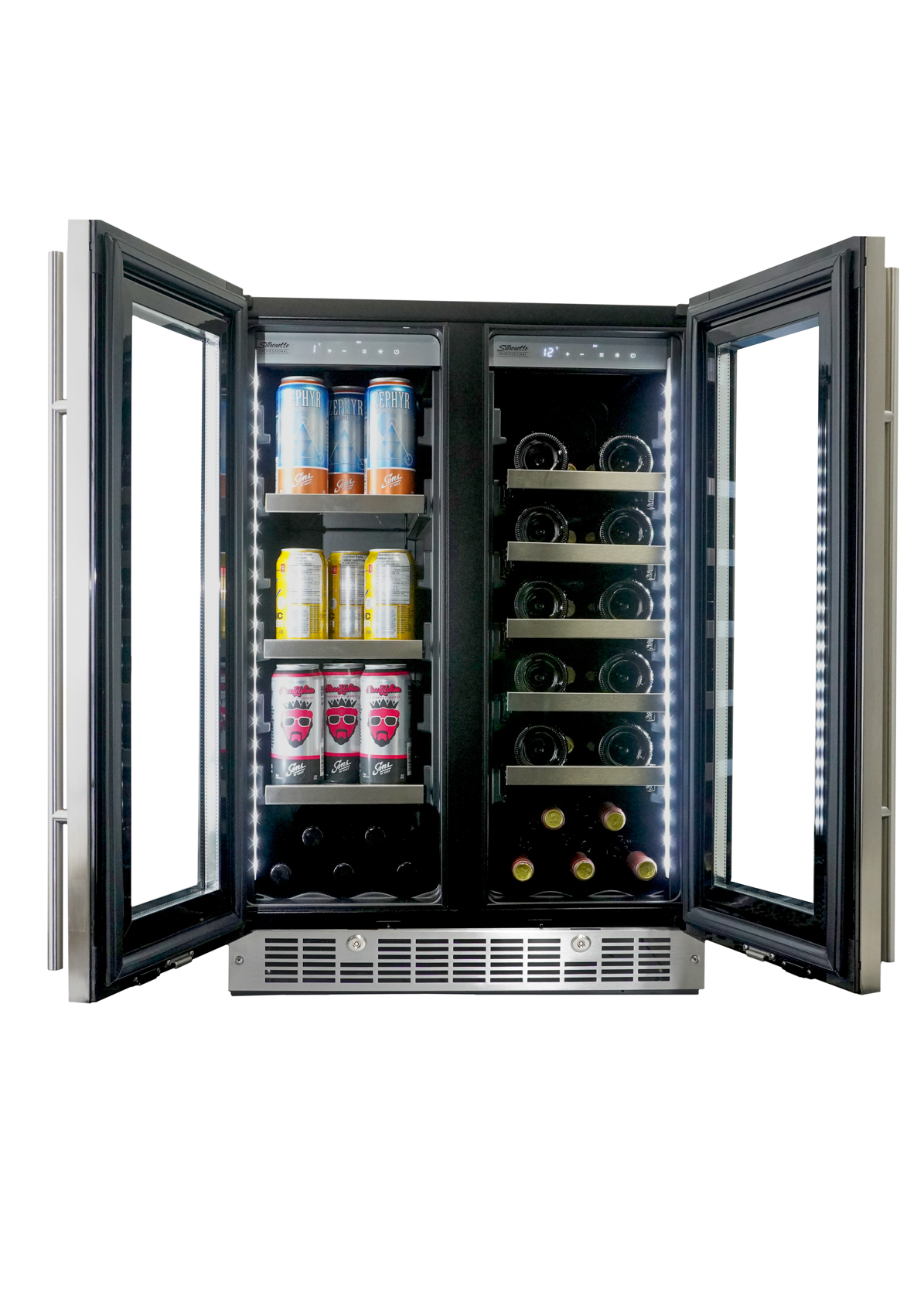 Lorraine 24″ French Door Beverage Centre SPRBC047D1SS