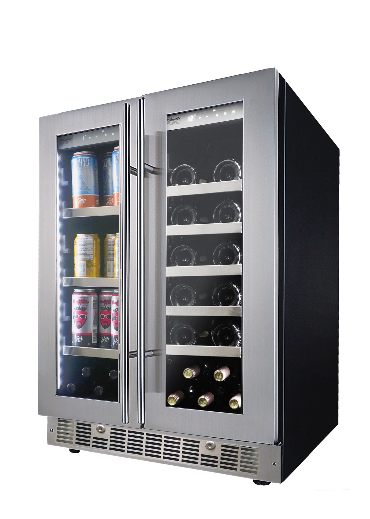 Lorraine 24″ French Door Beverage Centre SPRBC047D1SS