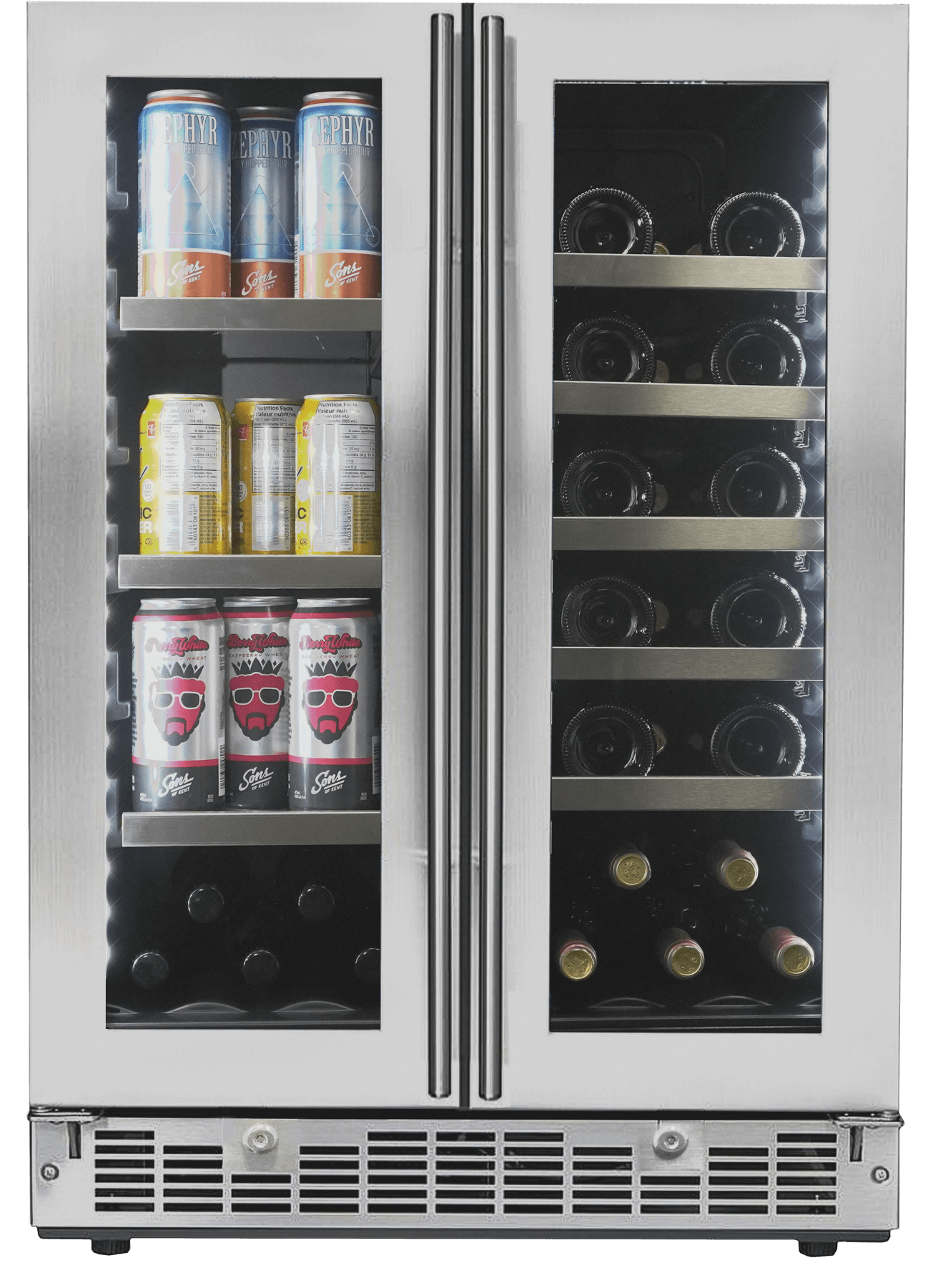 Lorraine 24″ French Door Beverage Centre SPRBC047D1SS