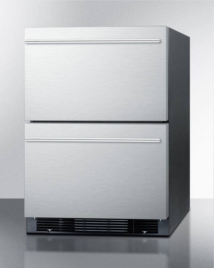 24" Wide 2-Drawer Refrigerator-Freezer SPRF2D5