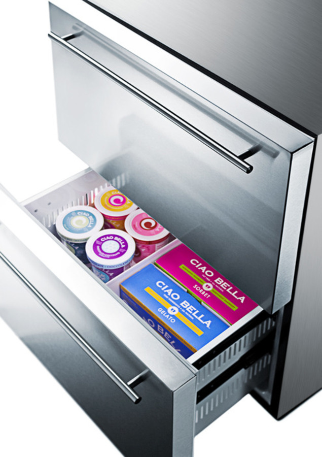 24" Wide 2-Drawer Refrigerator-Freezer SPRF2D5